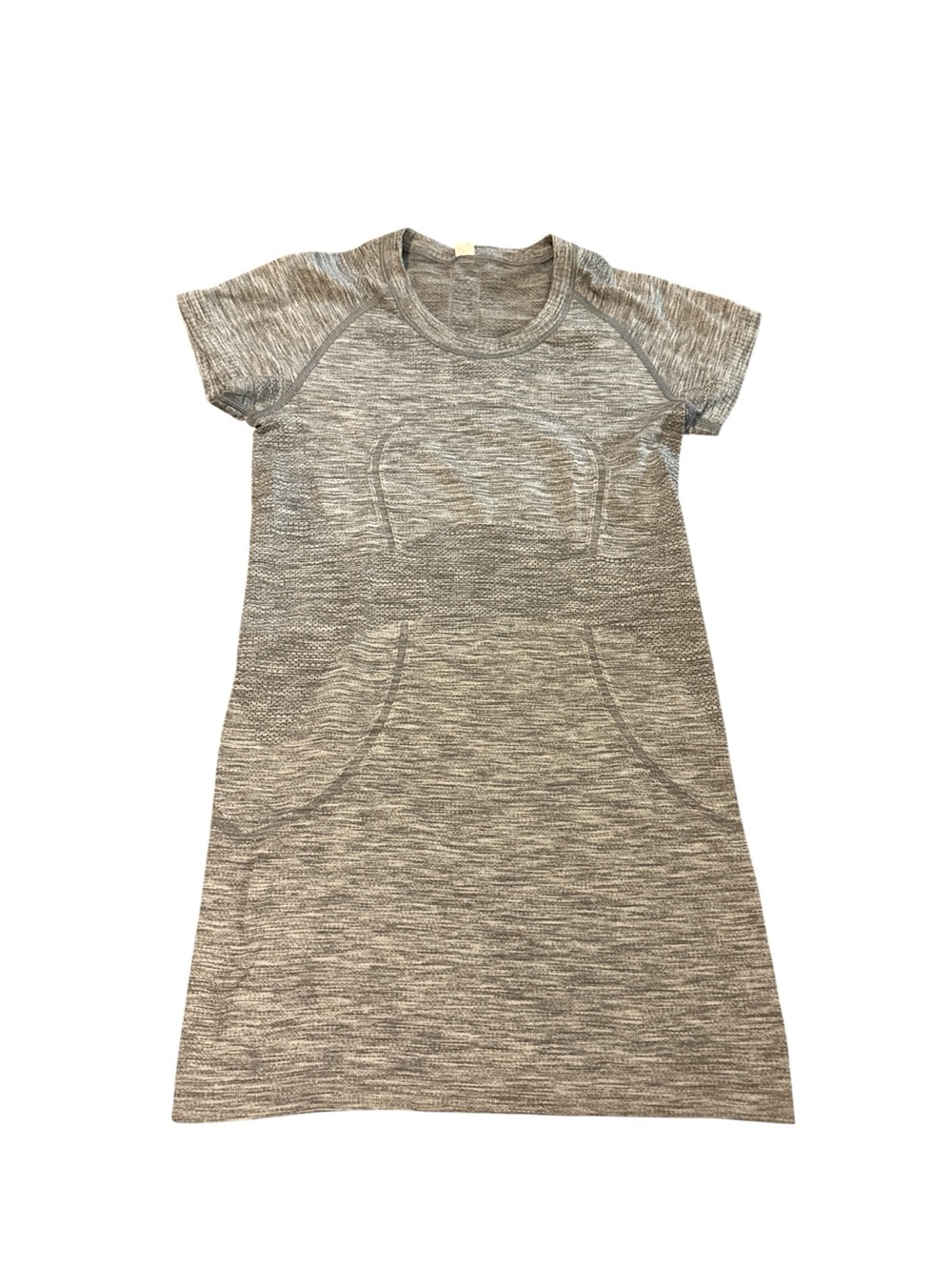 lululemon athletica Heathered Gray Swiftly Short Sleeve Athletic shirt